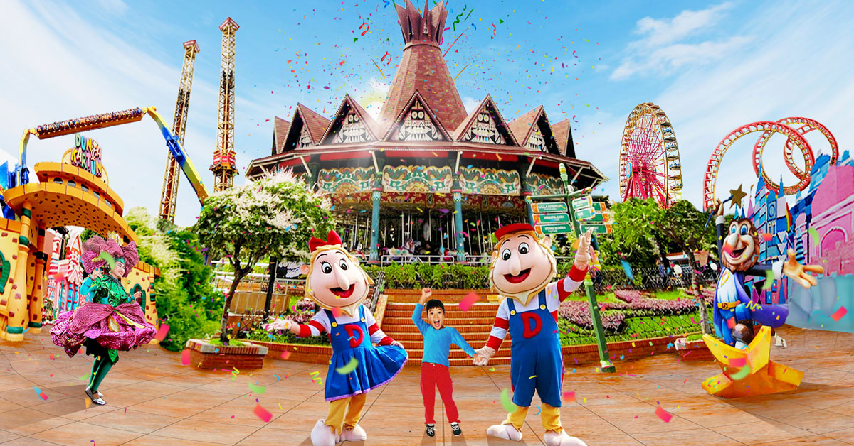 Dufan Ancol Tempat Wisata Hiburan Keluarga di Jakarta – mainlokal.id Pengunjung menikmati wahana Dufan Ancol, destinasi wisata keluarga populer di Jakarta – mainlokal.id