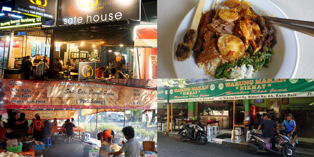 Tempat kuliner murah di Kuta Bali dengan makanan enak dan ramah kantong