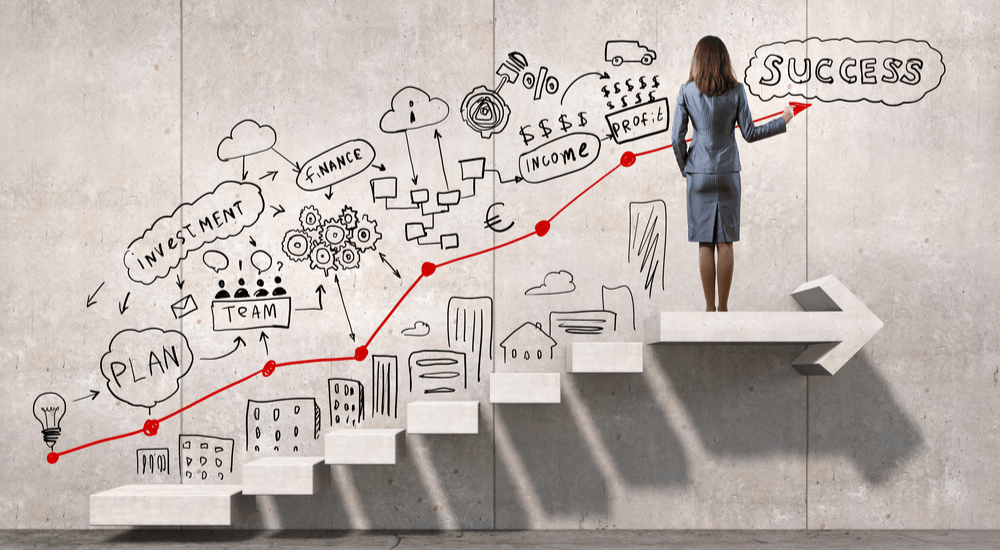 Ilustrasi 5 langkah perencanaan karier dari mengenal diri hingga membangun self branding