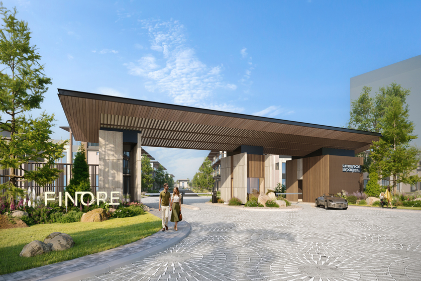 Tampak Depan Urban Living Residence 2026 Tampak depan gedung Urban Living Residence 2026 dengan arsitektur modern