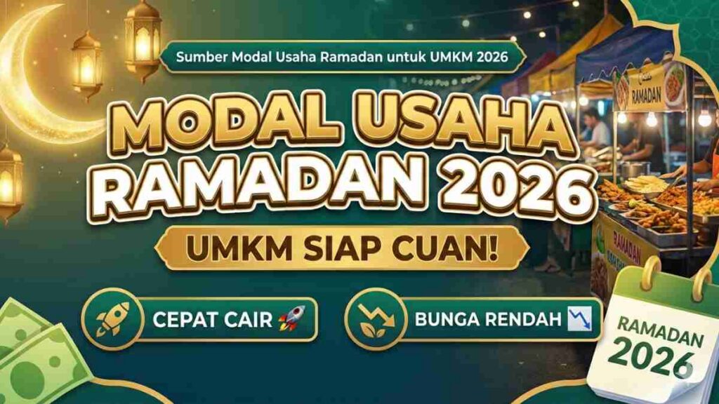 pelaku umkm menyiapkan modal usaha ramadan untuk meningkatkan produksi bisnis
