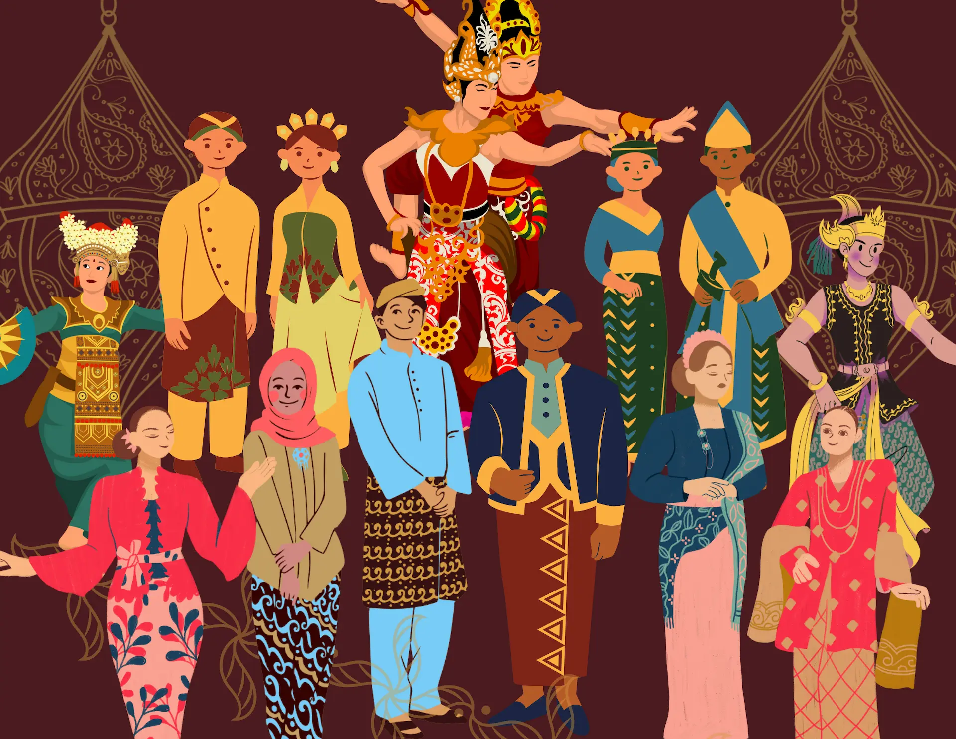generasi muda melestarikan identitas budaya lokal melalui seni tradisional