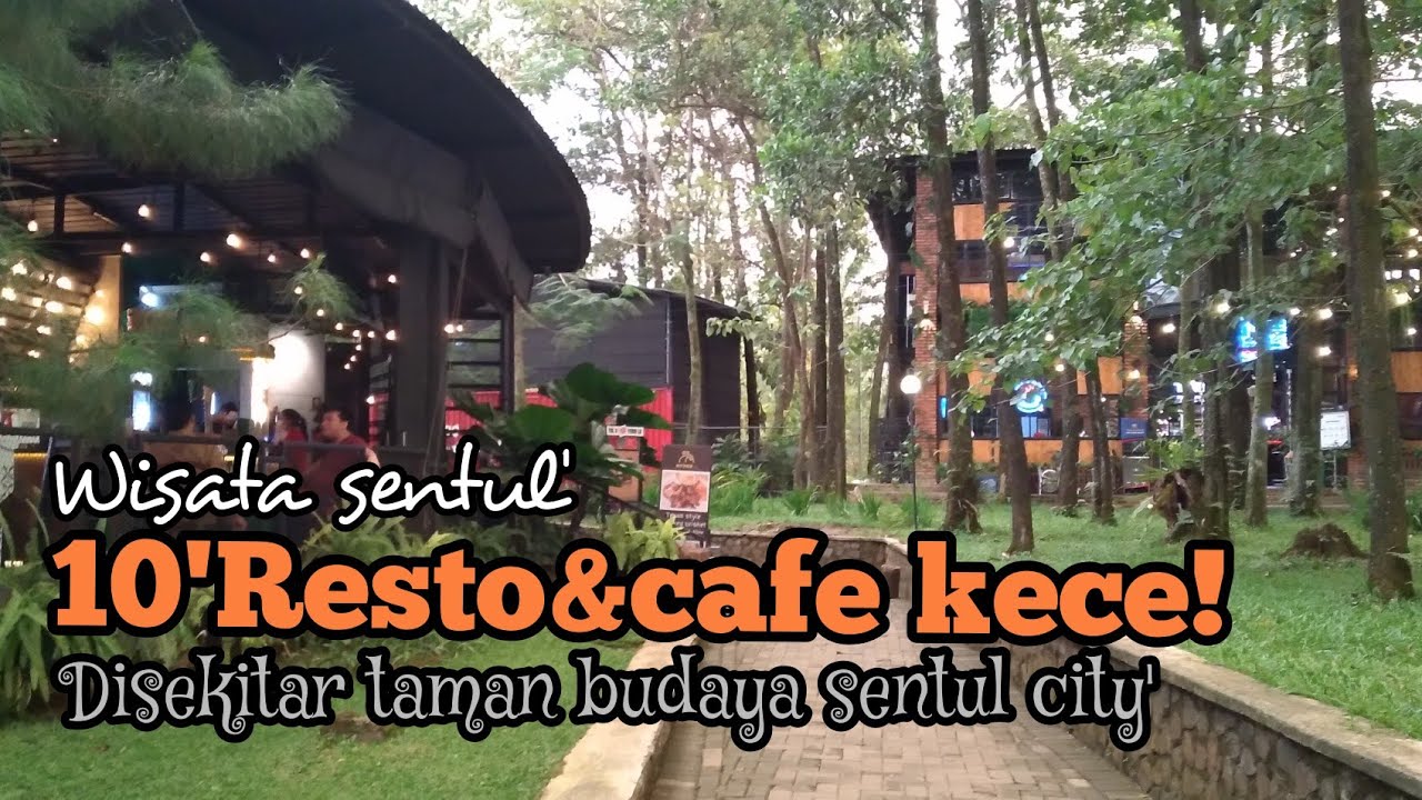 suasana-outdoor-kuliner-taman-budaya-sentul Deretan kafe dan restoran estetik di area outdoor Taman Budaya Sentul City Bogor.