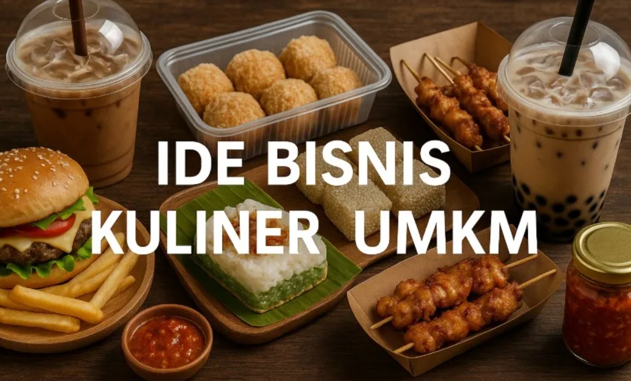 UMKM kuliner lokal memasarkan makanan melalui media sosial dan platform digital