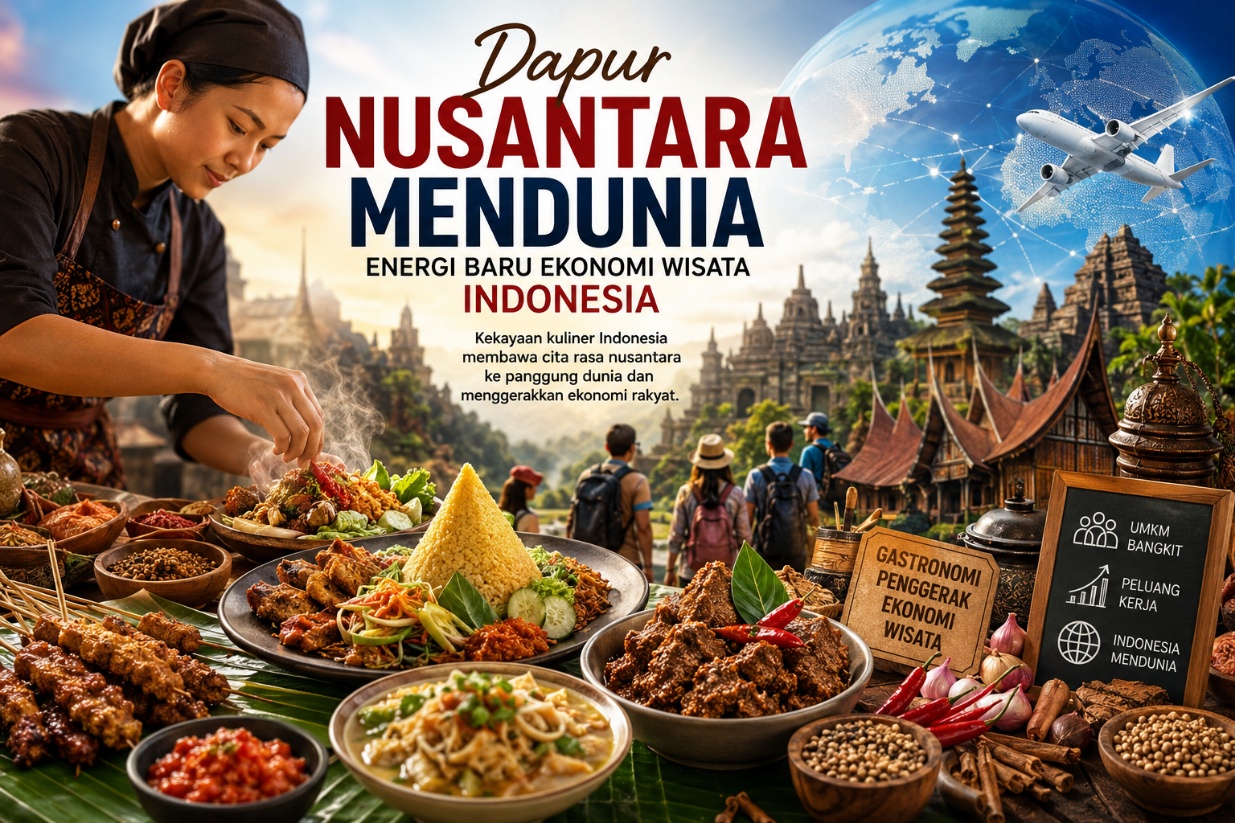Kuliner dan UMKM Lokal Indonesia Berkembang Pesat Suasana kuliner dan UMKM lokal Indonesia dengan aneka produk makanan tradisional dan modern