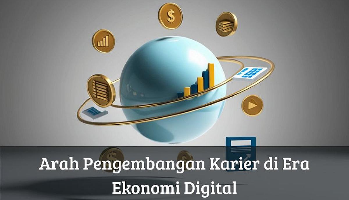 Seorang profesional muda mengembangkan keterampilan dan karier di era digital 2026.