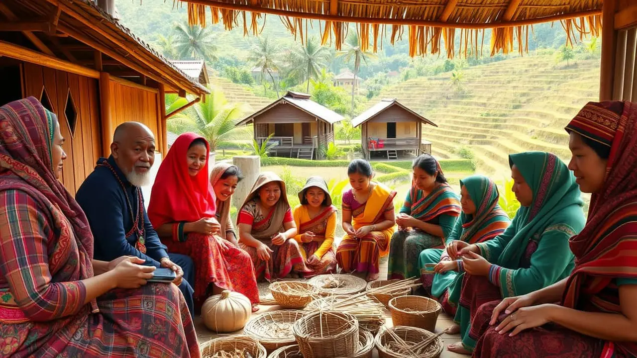 Lifestyle lokal modern yang menggambarkan aktivitas kreatif dan gaya hidup masyarakat Indonesia masa kini