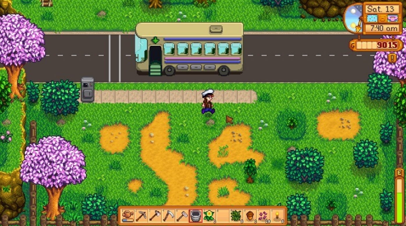 Review Stardew Valley Gameplay Farming Terbaik 2026 Review Stardew Valley 2026 menampilkan gameplay bertani, memancing, dan membangun pertanian di desa Pelican Town.
