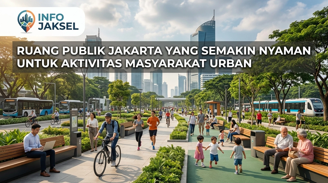 Urban Lifestyle dan Kehidupan Kota Indonesia Urban lifestyle masyarakat Indonesia di ruang publik dengan suasana kota modern